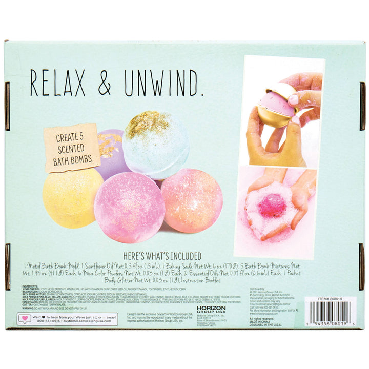 D.I.Y. Create your Own Bath Bombs Set