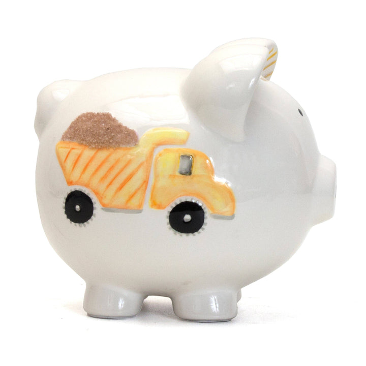 Digger Truck Large Piggy Bank