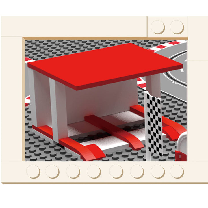 Turbo City Bugatti Large track w/ Ramps and lap counter