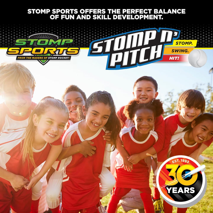 Stomp N Pitch Baseball Pitching Machine