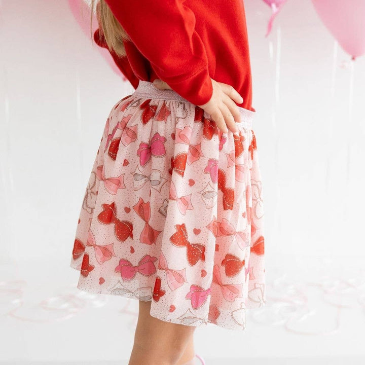 Bow Love Valentine's Day Tutu - Girls Clothes: 2-4Y