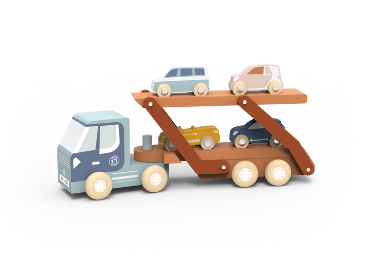 Car Carrier Truck  with 4 cars
