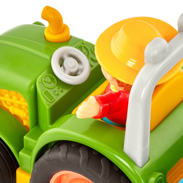 Lights and Sounds Toy Tractor Playset by Battat