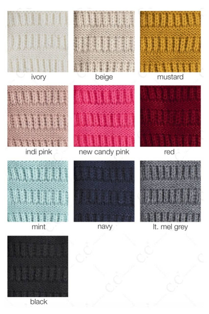 C.C Kids solid Knitted mitten: New Candy Pink