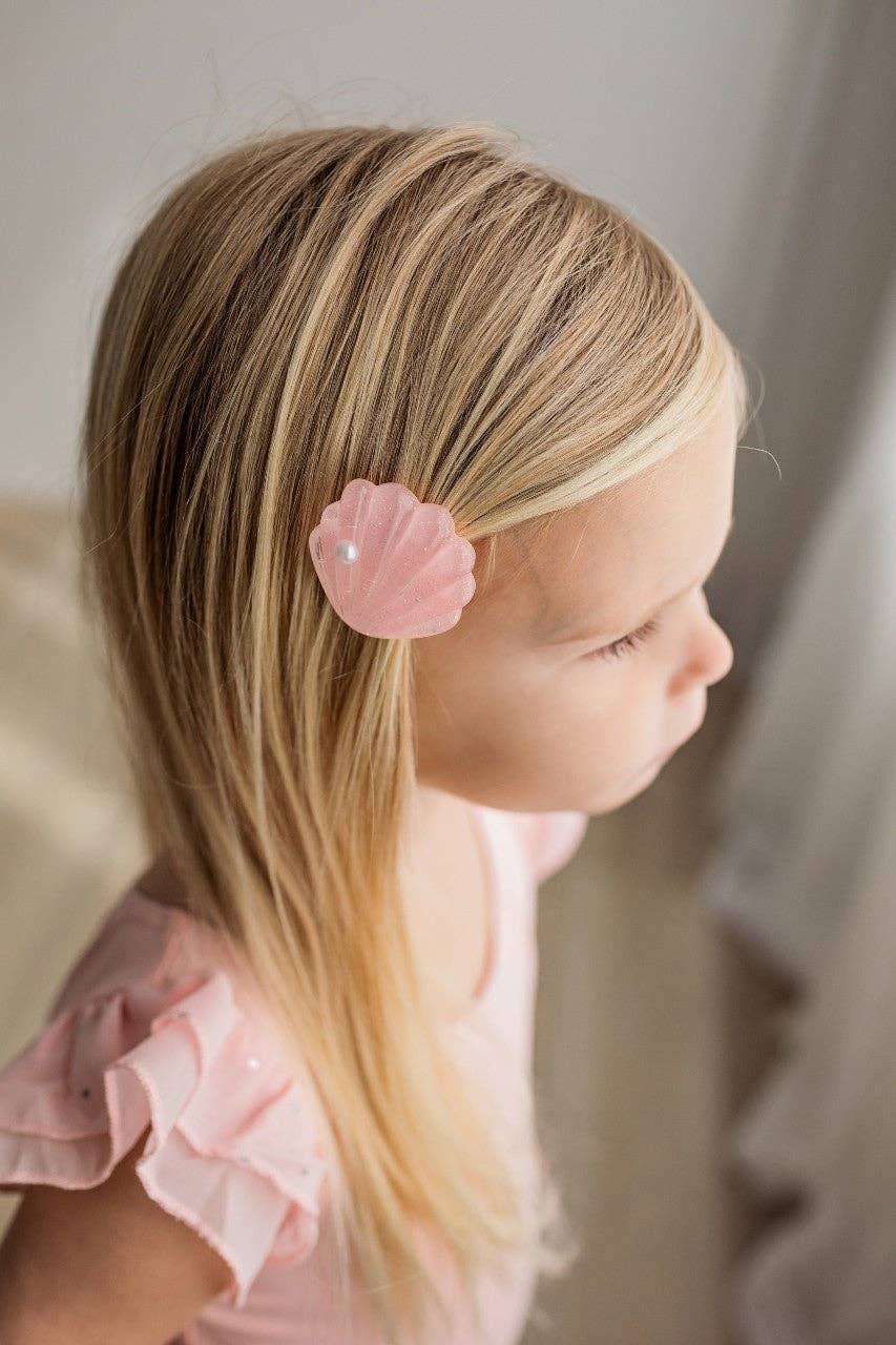 Hair Clip Set - Under the Sea - Pink: Clip