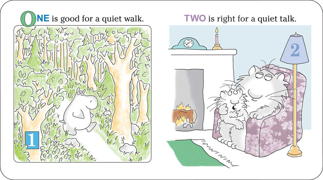One, Two, Three! by Sandra Boynton: Board Books; 24 pages / English