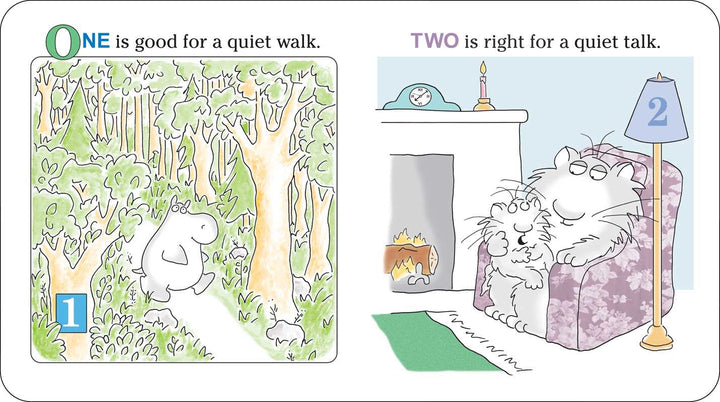 One, Two, Three! by Sandra Boynton: Board Books; 24 pages / English