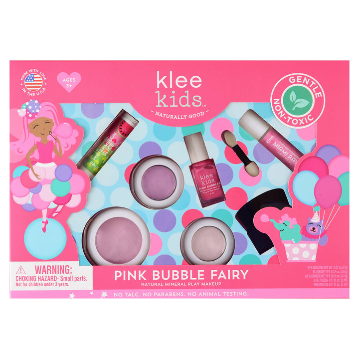 Klee Kids Deluxe Makeup Kit: Pink Bubble Fairy