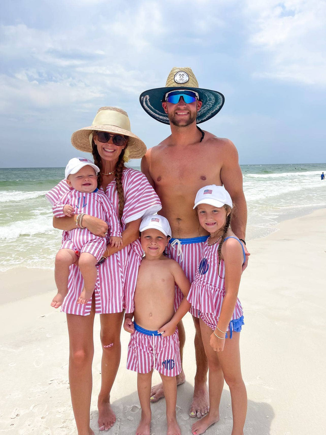 American Flag Baseball Hat (Baby, Youth, Junior): Youth (Ages 2-7)