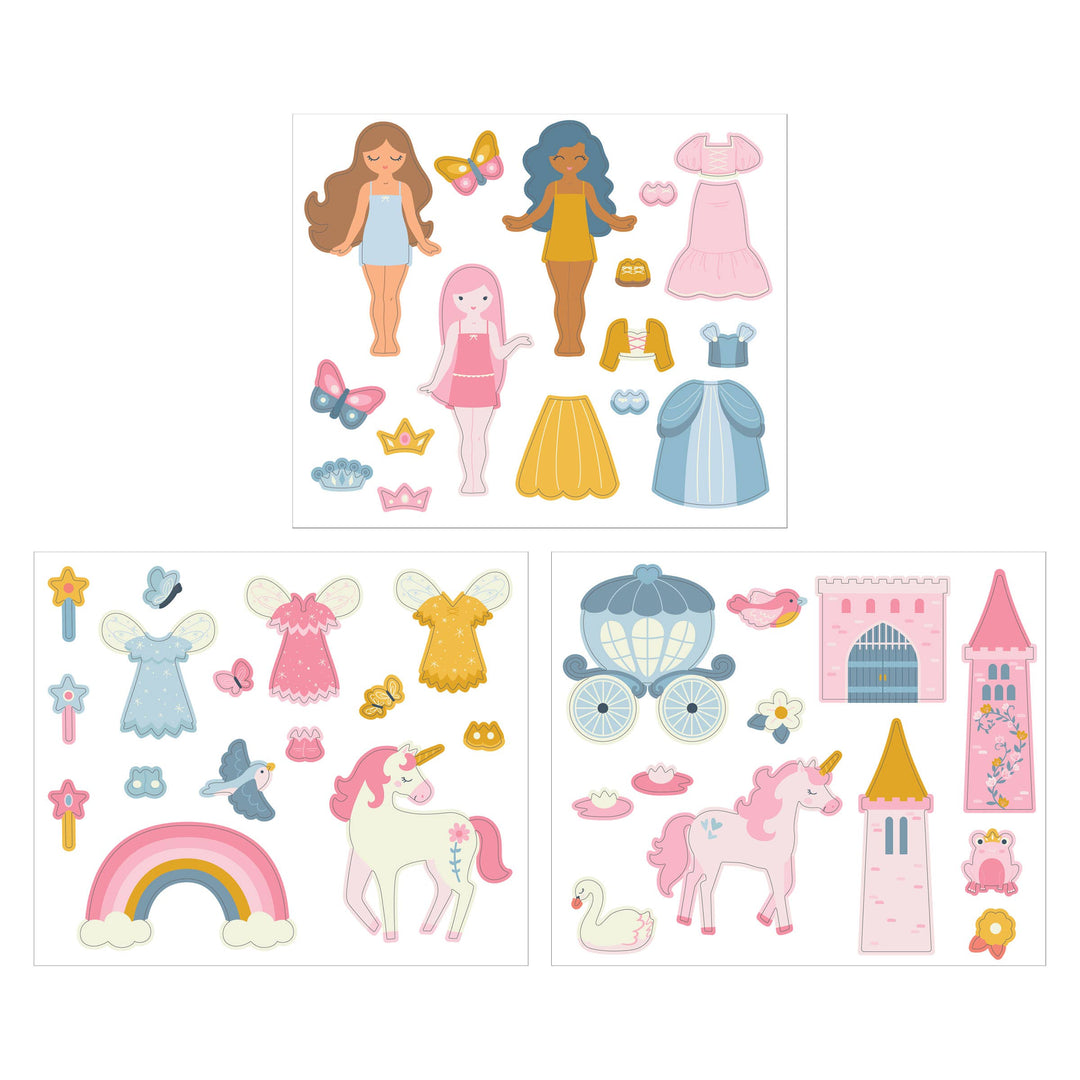 Magnetic Play Sets: Princess