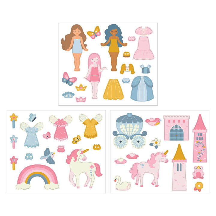 Magnetic Play Sets: Princess