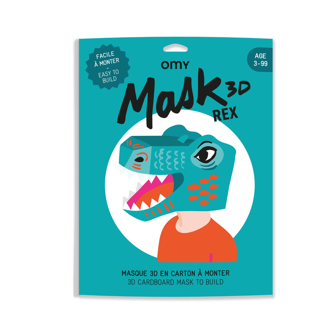 3D kid and adult Dinosaur Mask