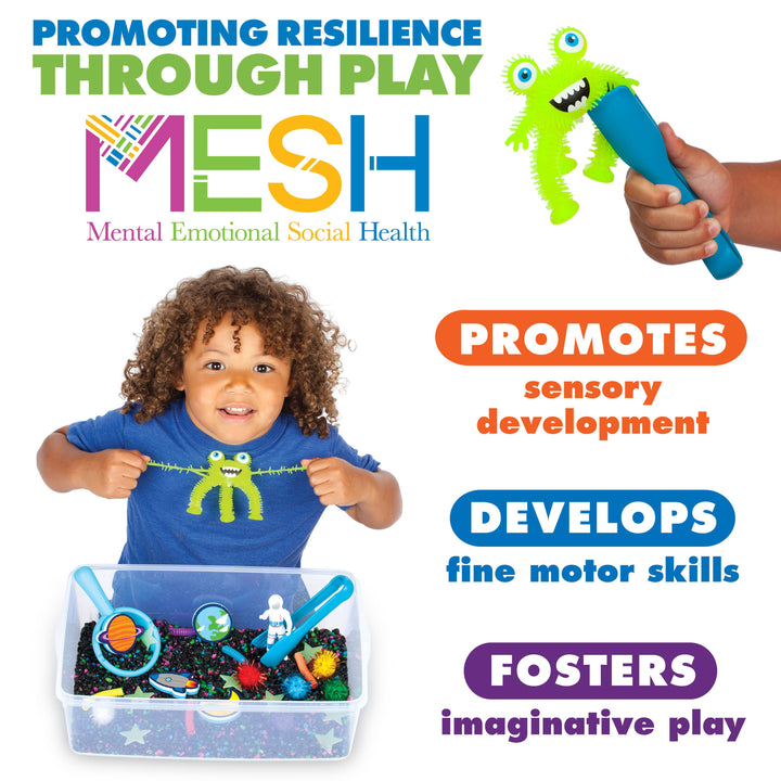 Sensory Bin Outer Space Activity Bin for Kids
