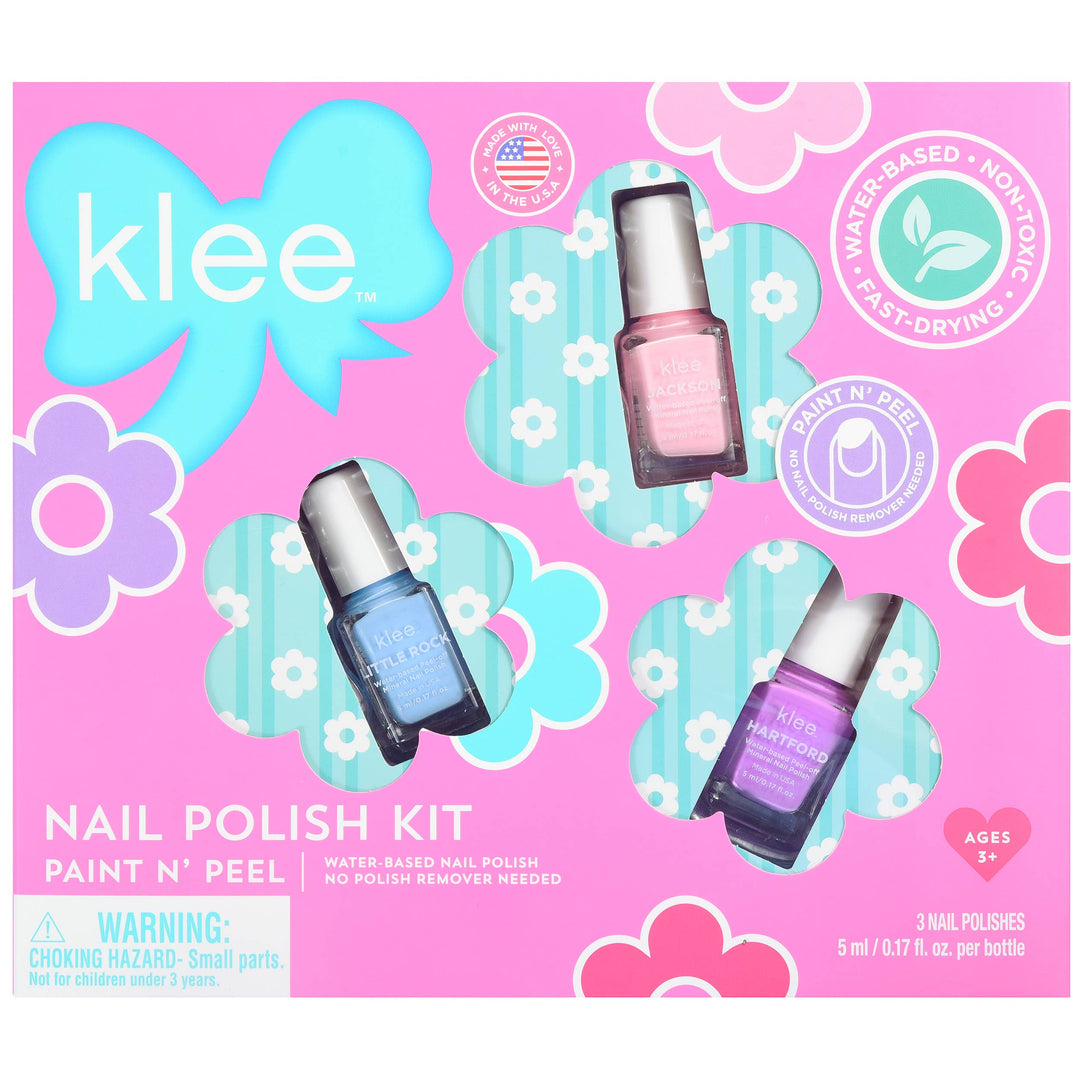 NEW!! Fairy Joy - Klee Kids Water-Based Nail Polish Set: Fairy Joy