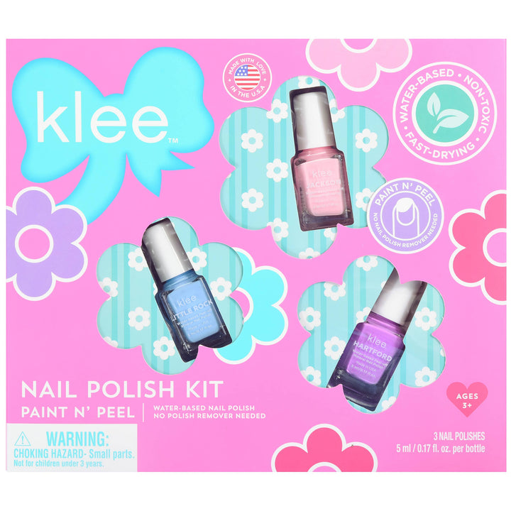 NEW!! Fairy Joy - Klee Kids Water-Based Nail Polish Set: Fairy Joy