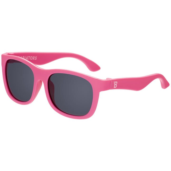 Hot Magenta Kids Navigator Sunglasses on Peggable Hangtag: Ages 0-2