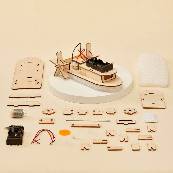 Paddlewheel Boat DIY Kit, Educational STEM Toy, DIY Kit