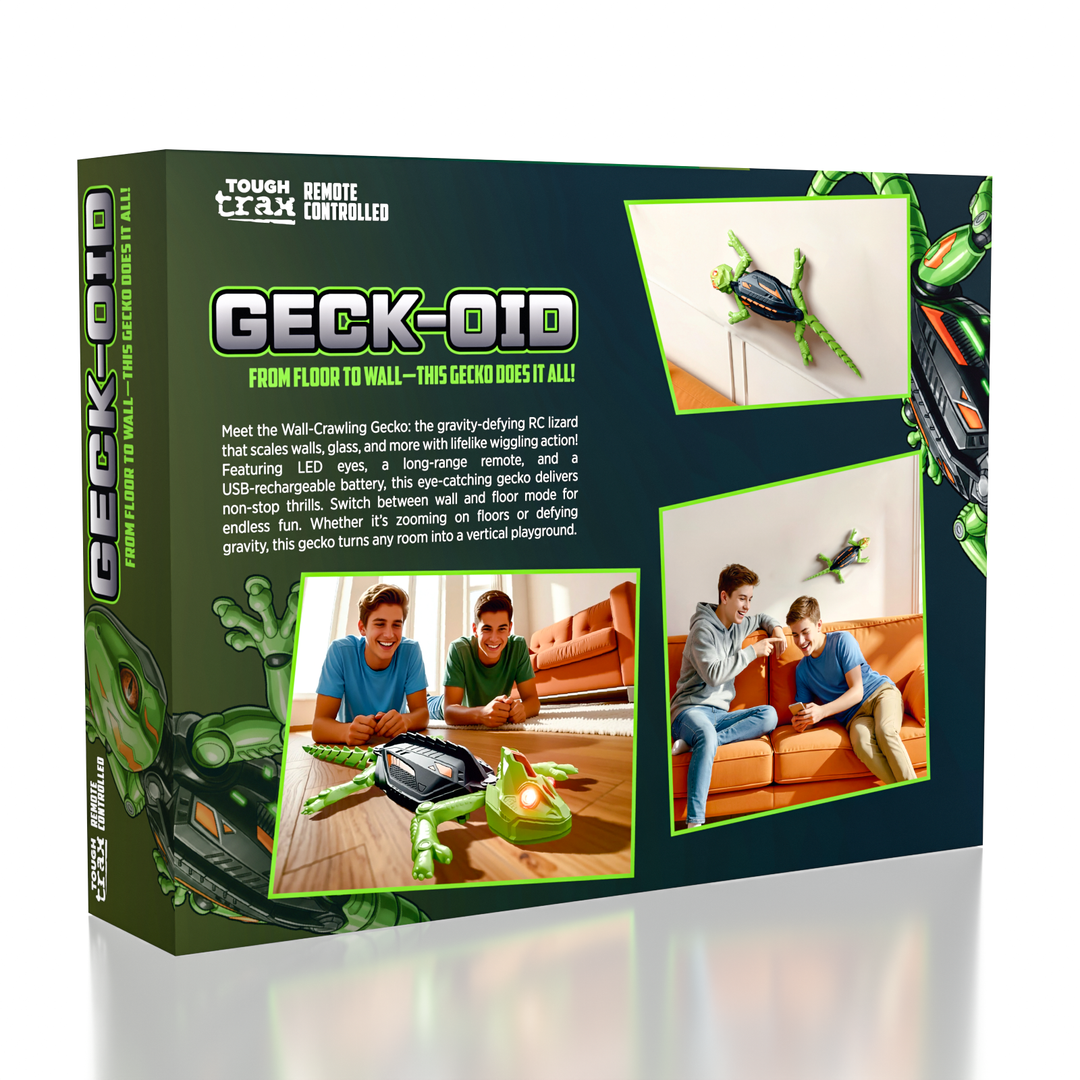 Tough Trax: Wall Climbing RC Geck-Oid
