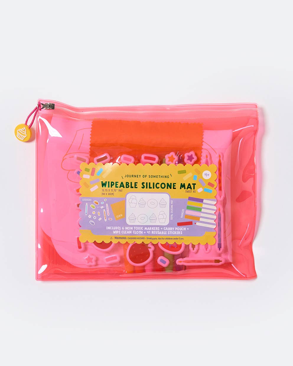 Wipeable Silicone Coloring Mat - Sweet As
