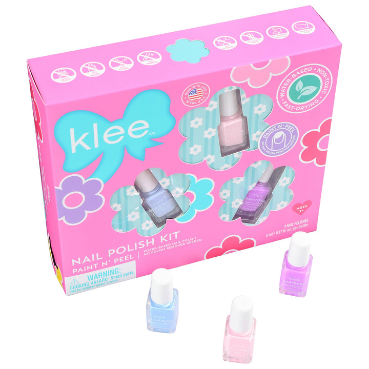 NEW!! Fairy Joy - Klee Kids Water-Based Nail Polish Set: Fairy Joy