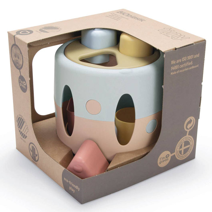 Dantoy Tiny BIO Shape Sorter in Gift Box