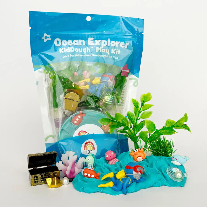 Ocean Explorer (Blue Hawaiian) Kiddough Play Kit