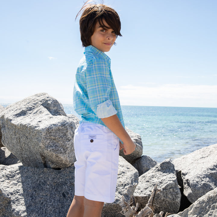 Hinckley Shorts-Classic White