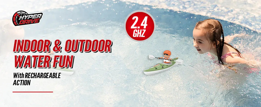Hyper Drive Remote Control Kayak Racer Toy