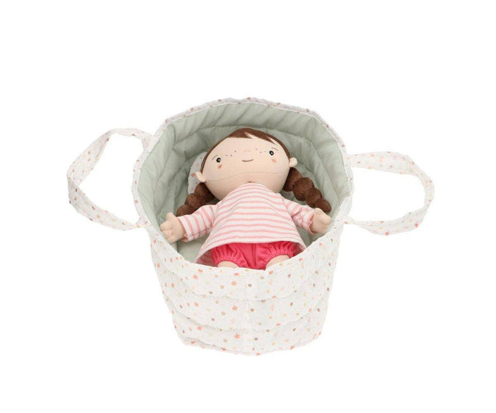 Spring Garden Lola Doll with a Cradle
