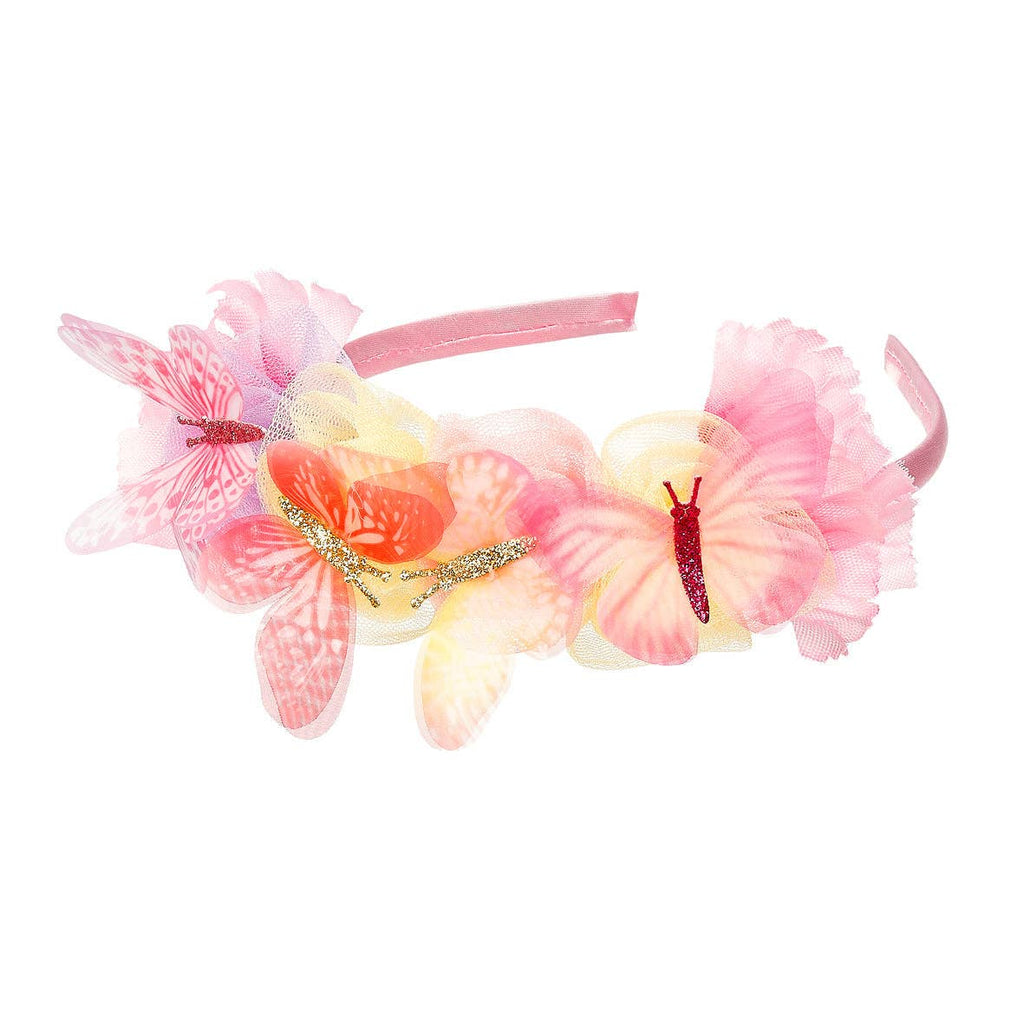 Lilyanne Flowers & Butterflies Headband
