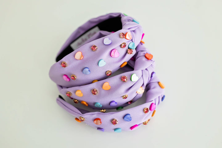 Beaded Headband - Lavender Loveburst