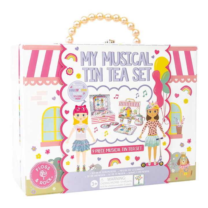 9 Piece Musical Tea Set - Best Friends
