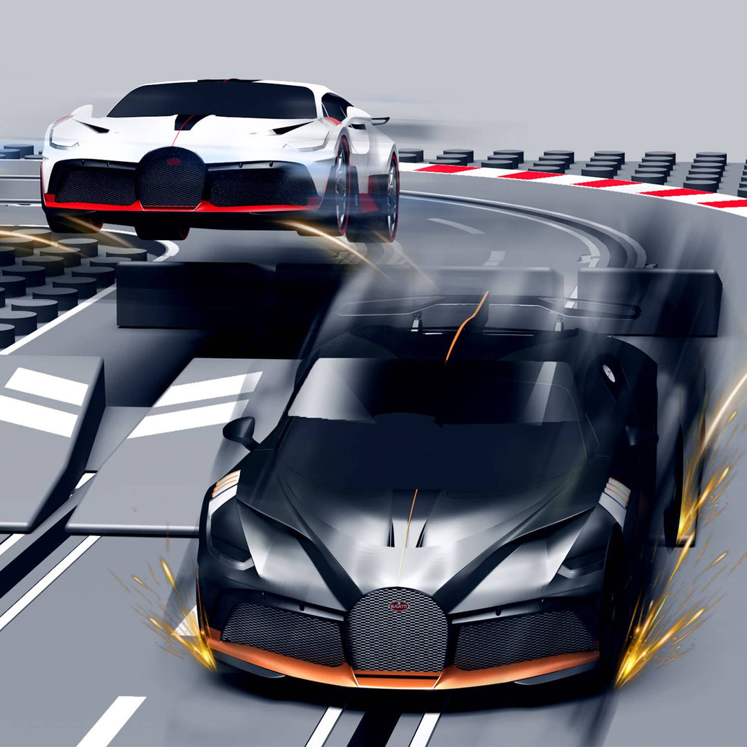 Turbo City Bugatti Large track w/ Ramps and lap counter