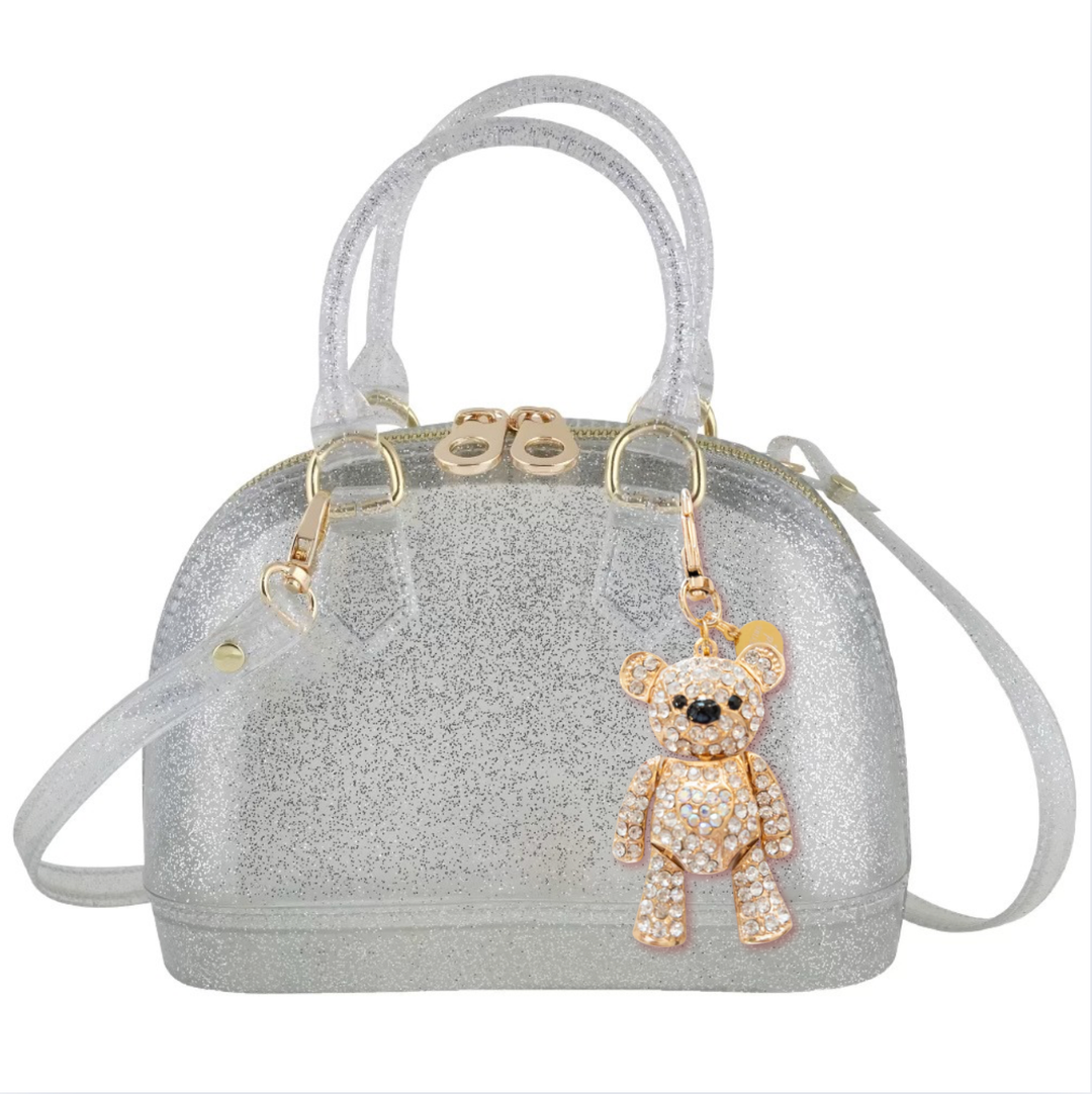 Cate: Crystal Teddy Sparkle Edition: Silver Sparkle