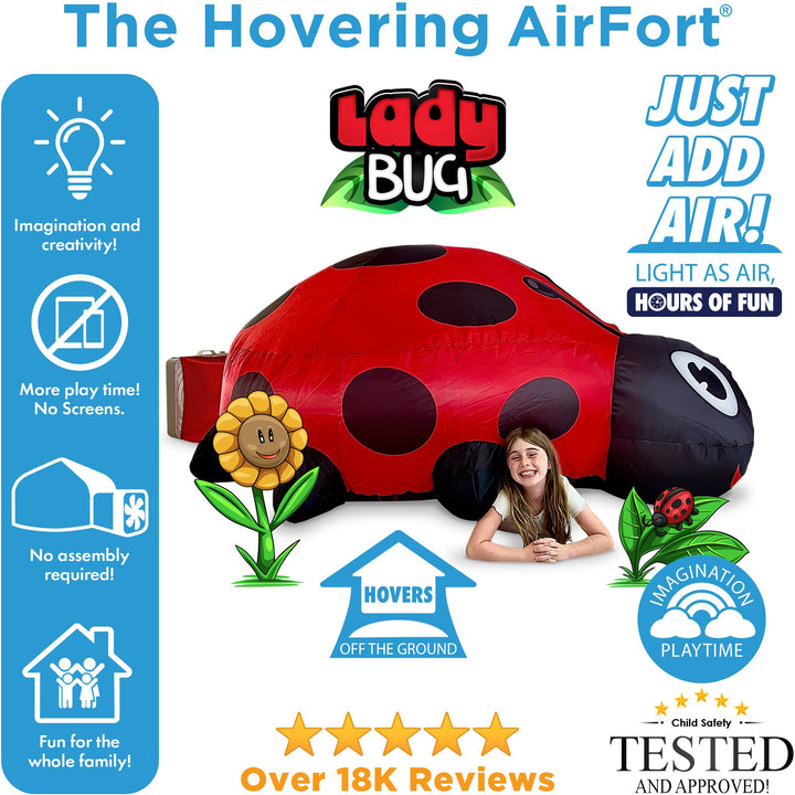 The Original AirFort - Ladybug