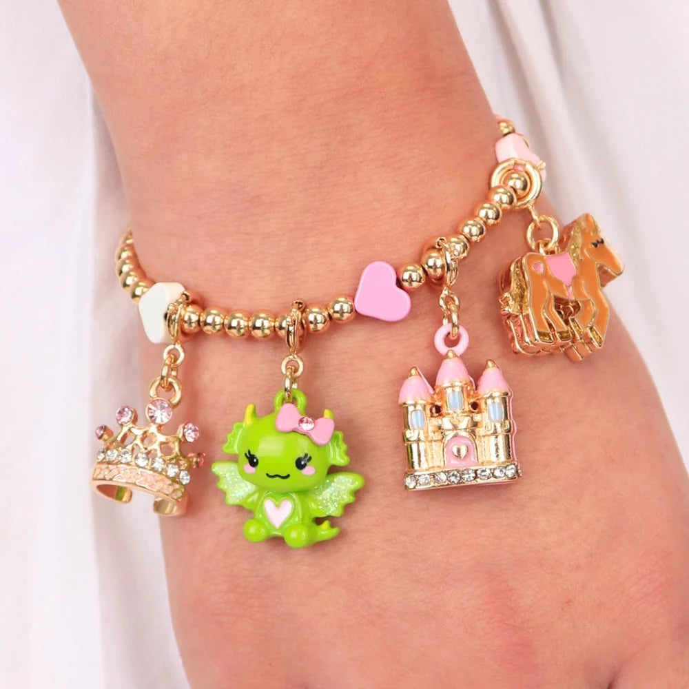 Gold Tiara Charm