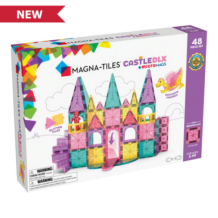 MAGNA TILES Castle DLX 48-Piece Set