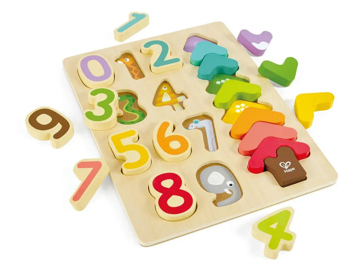Hape Color & Numbers Puzzle