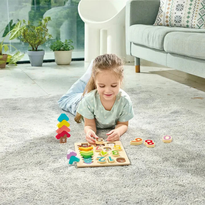 Hape Color & Numbers Puzzle