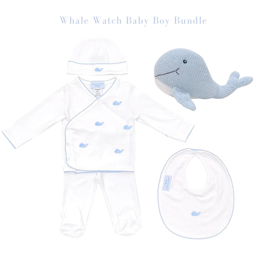 Whale Watch Baby Boy Bundle