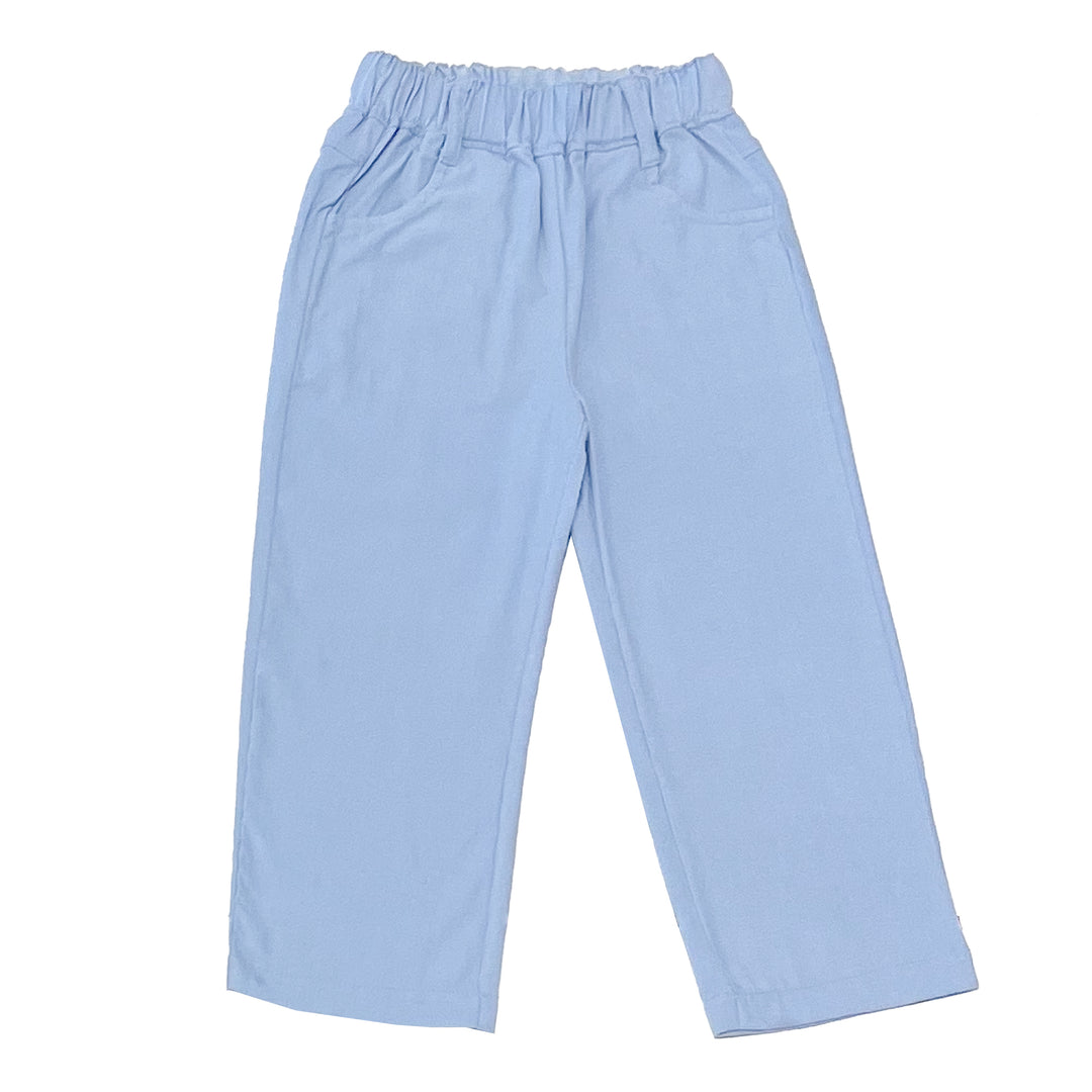 Corduroy Cisco Trousers-Chatham Bars Blue