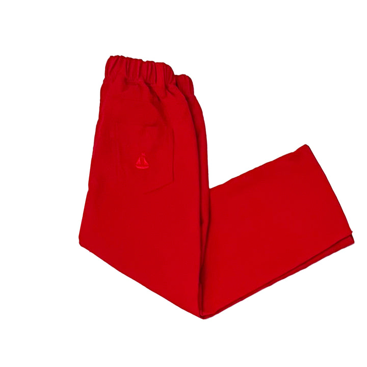 Corduroy Cisco Trousers-Royal Red