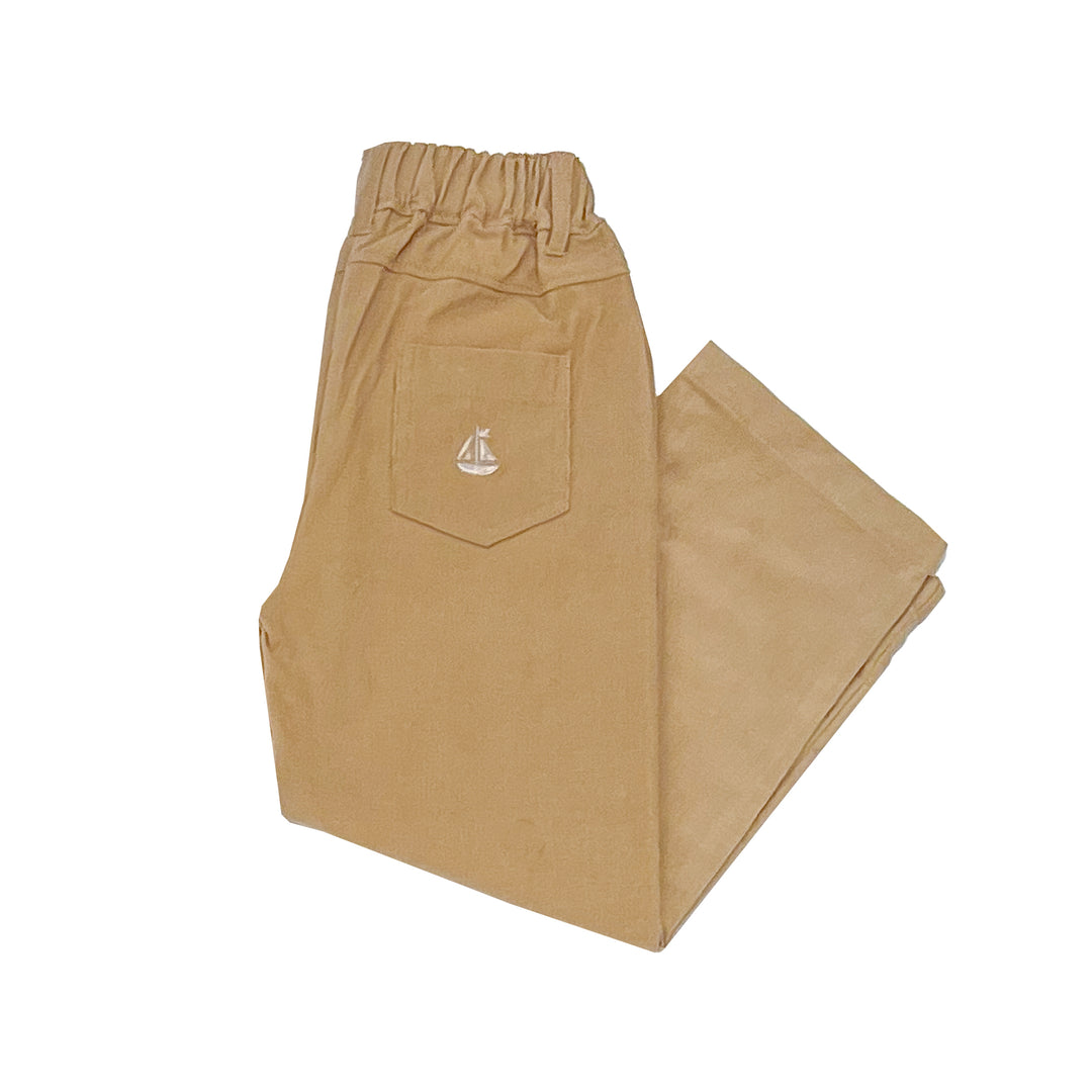 Corduroy Cisco Trousers-Sand