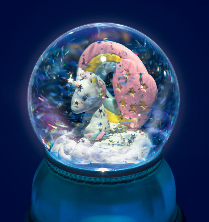 Snow Globe Night Light-Unicorn