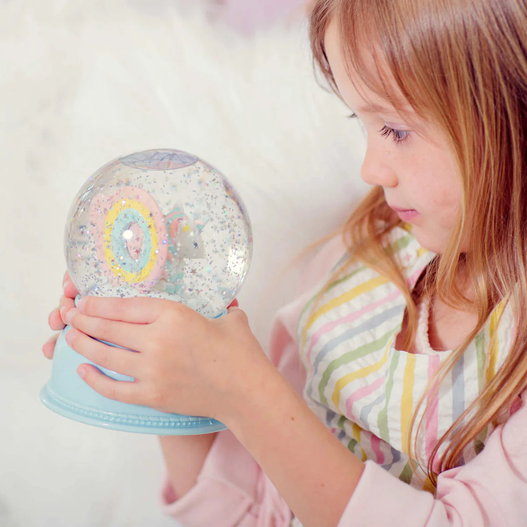 Snow Globe Night Light-Unicorn