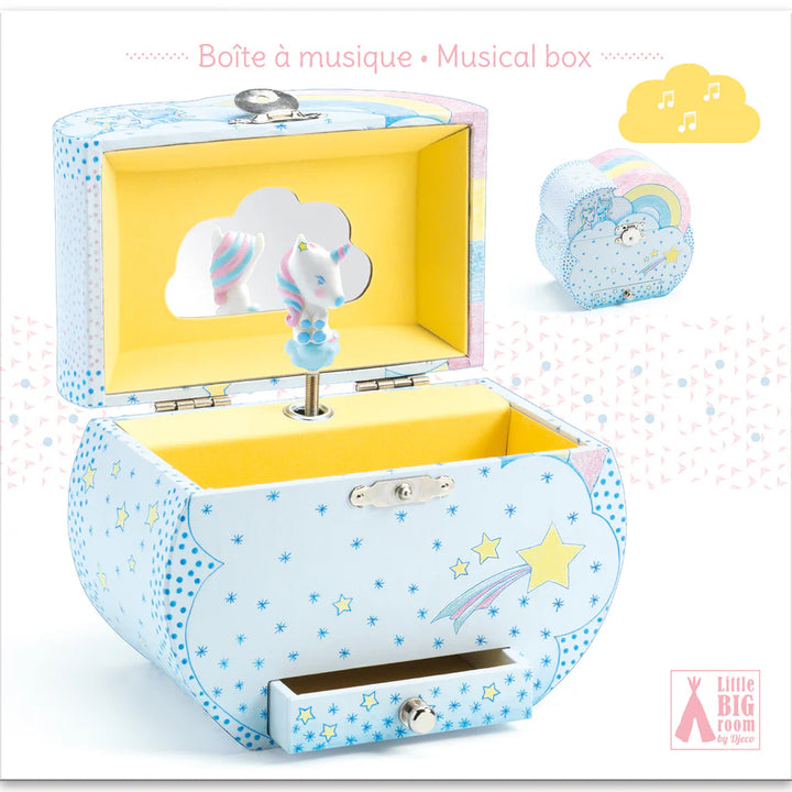 Unicorn Dreams Musical Treasure Box