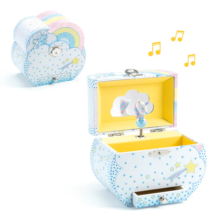 Unicorn Dreams Musical Treasure Box
