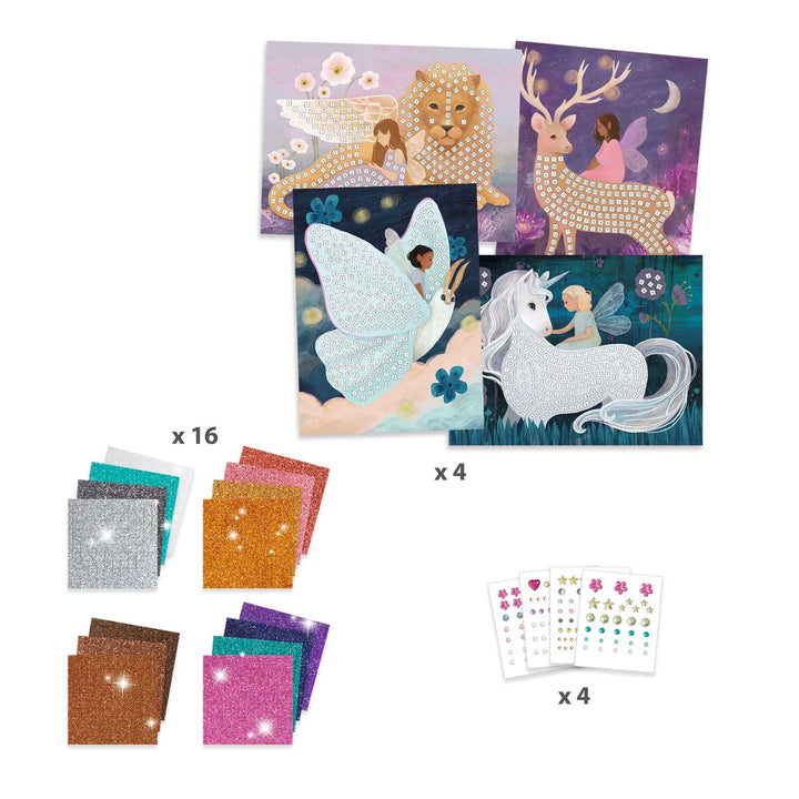 The Enchanted World Sticker & Jewel Mosaic