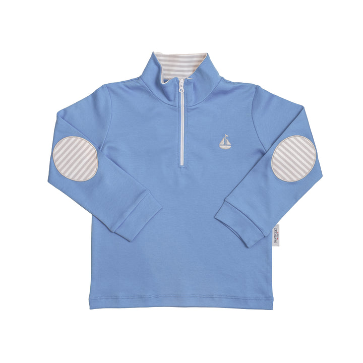 Portside Quarter Zip-Ultramarine