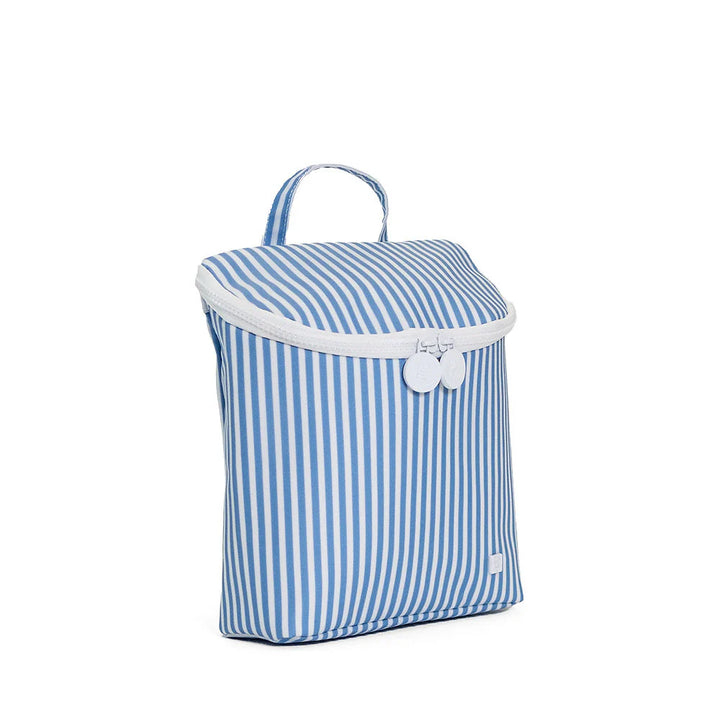 TAKE AWAY INSULATED LUNCH BAG - PIMLICO STRIPE CHAMBRAY